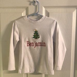 Monday’s Child Christmas tree shirt